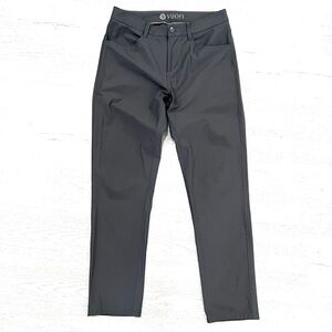 Vuori Meta Pant Athletic Slim Fit Size 30 x 28 Charcoal